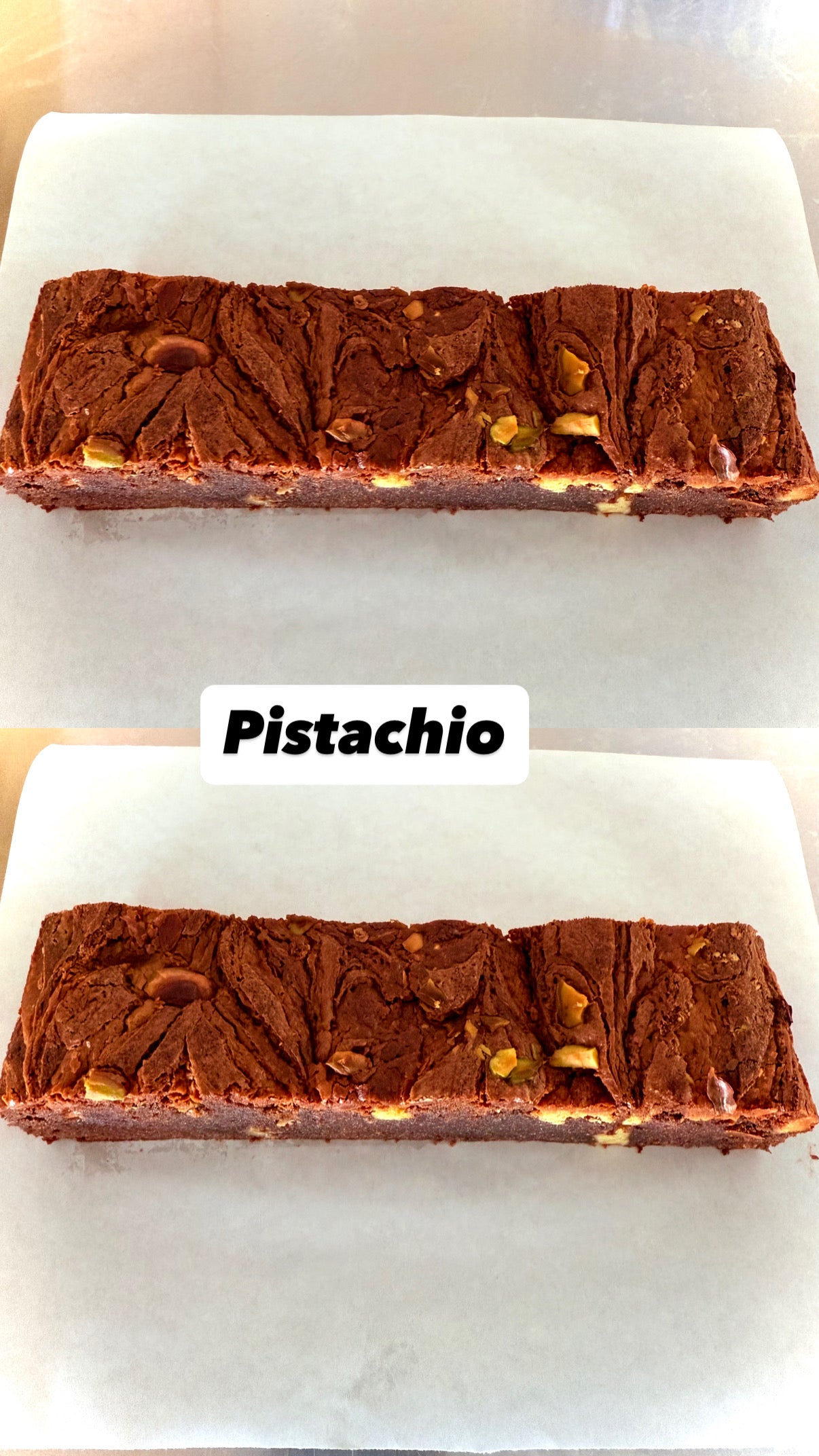 Assorted/Flavored Brownie Box- Caramel/Coffee/Pistachio/Cookies&Cream