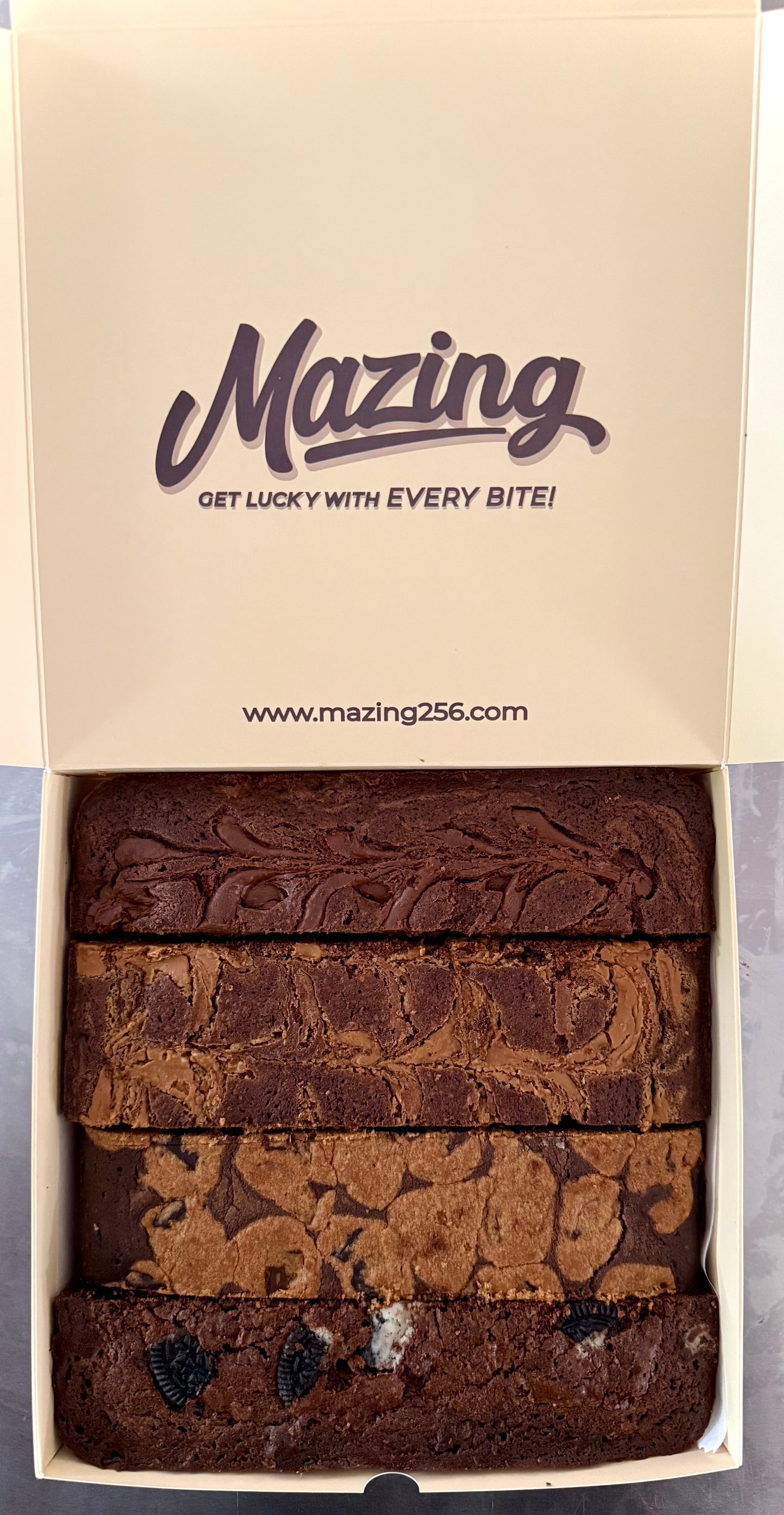 Flavored Brownie Box