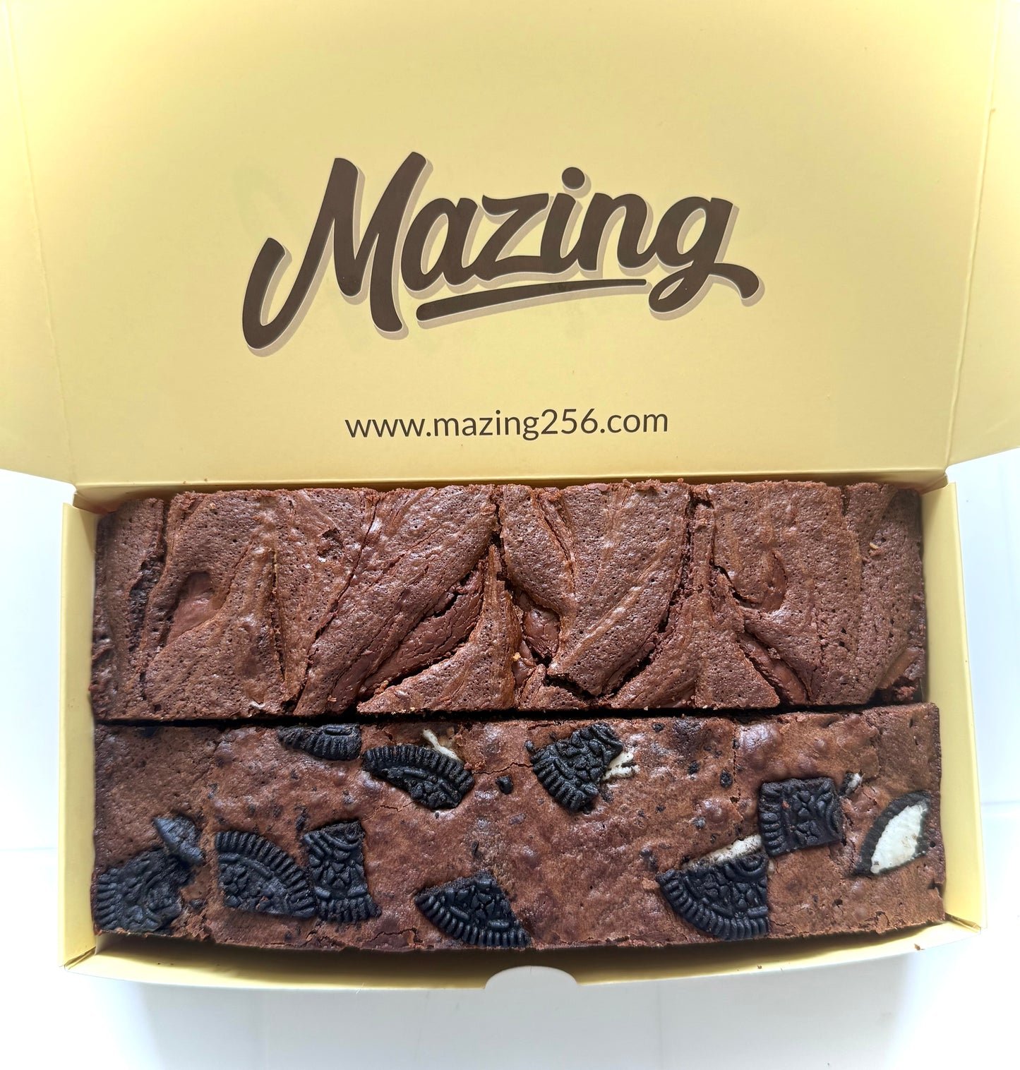 Assorted/Flavored Brownie Box- Biscoff/Nutella/Oreo/Brookie