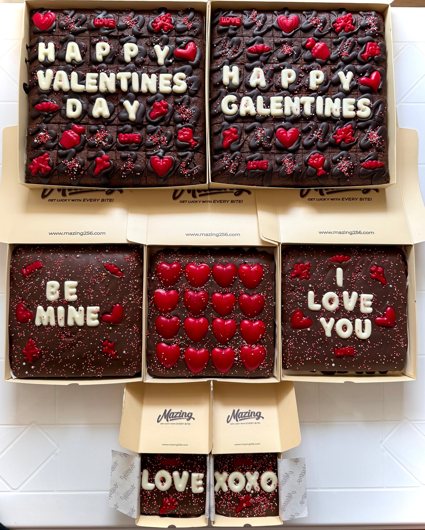 Valentines Brownies