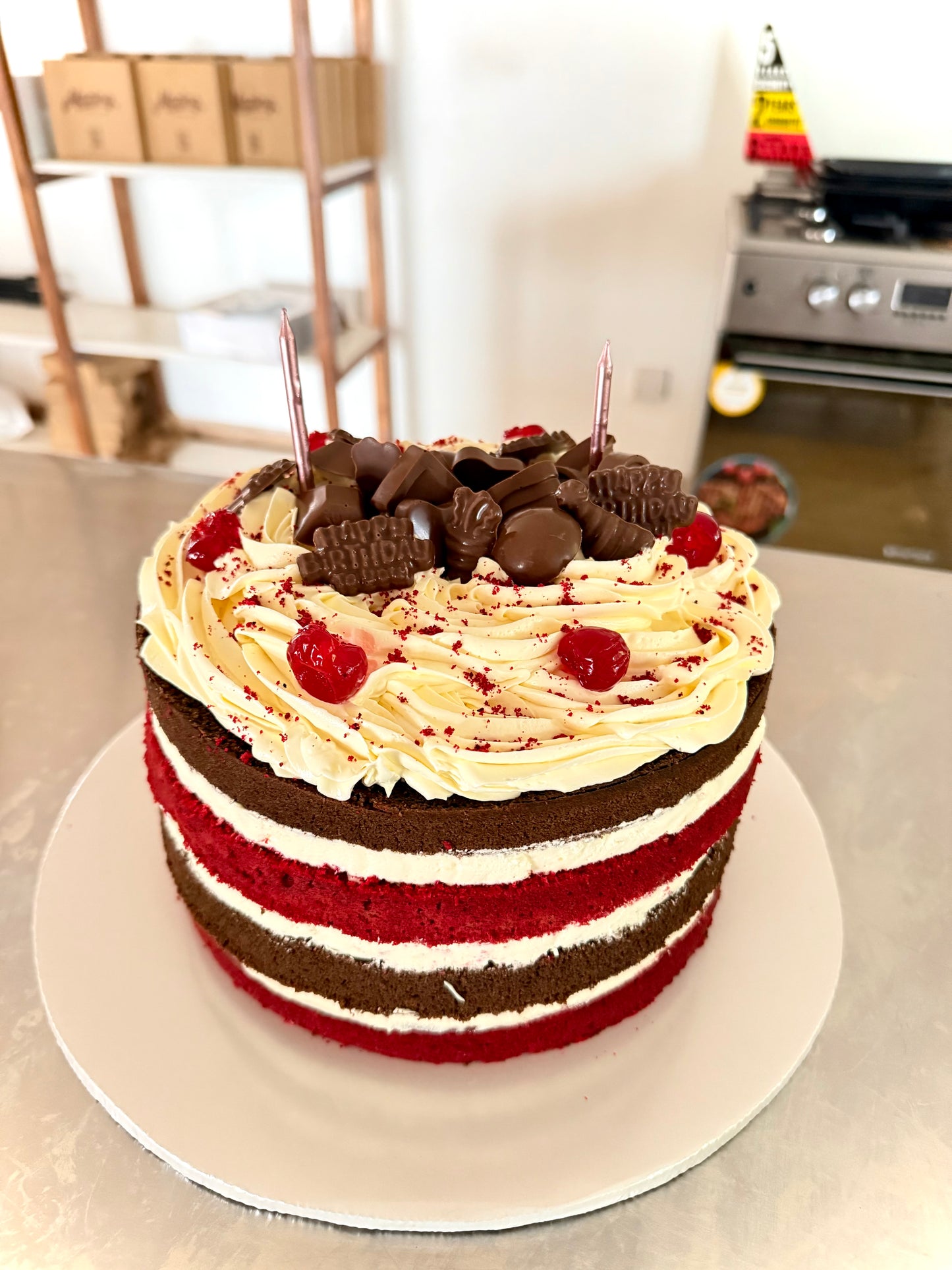 Chocolate & Red velvet Nakes Clasic