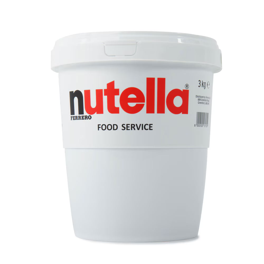 Nutella Chocolate Spread 3kg Catering Tub