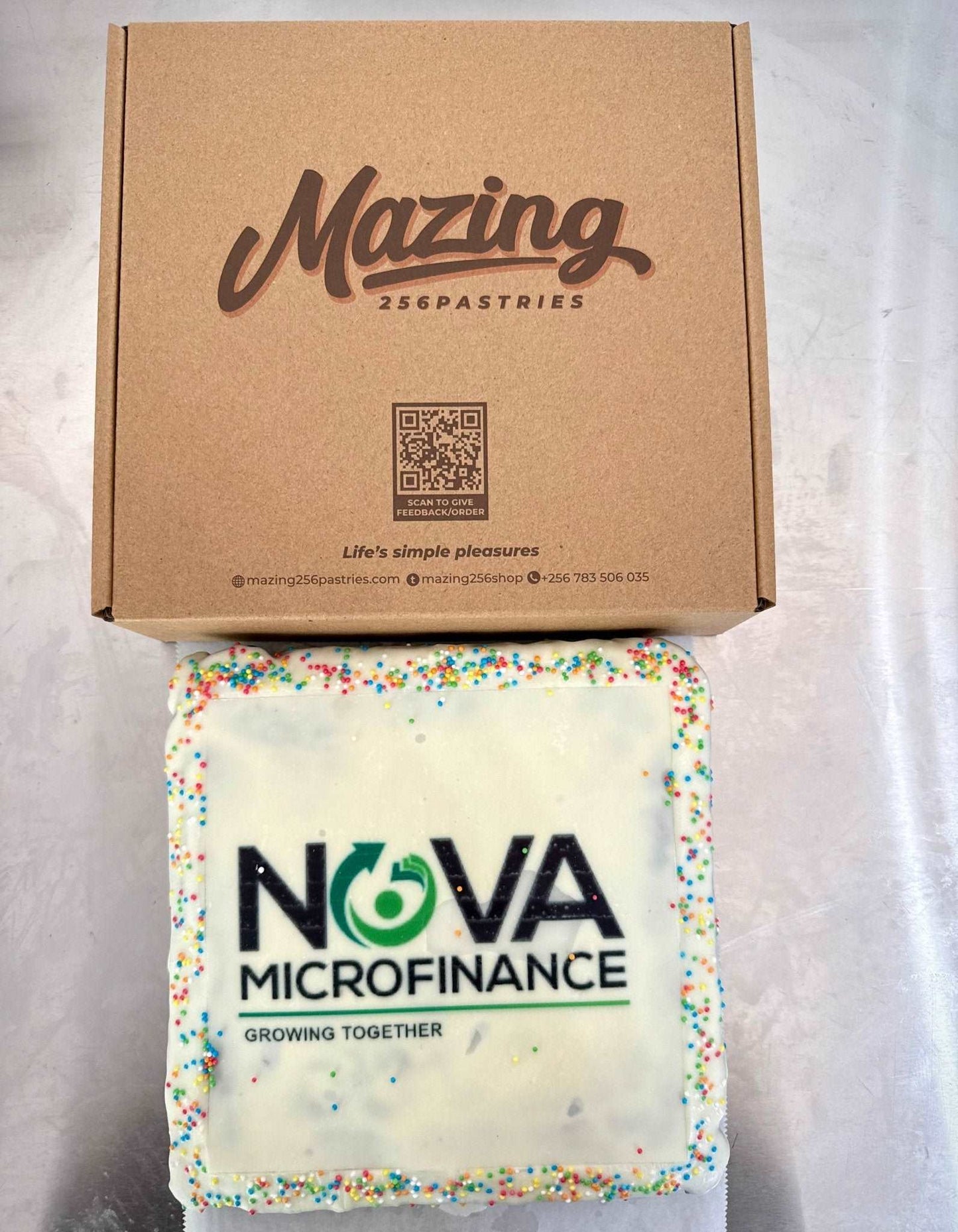 Corporate Brownies - Mazing256Pastries