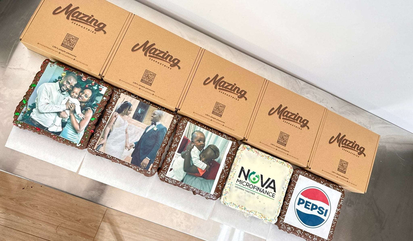 Corporate Brownies - Mazing256Pastries