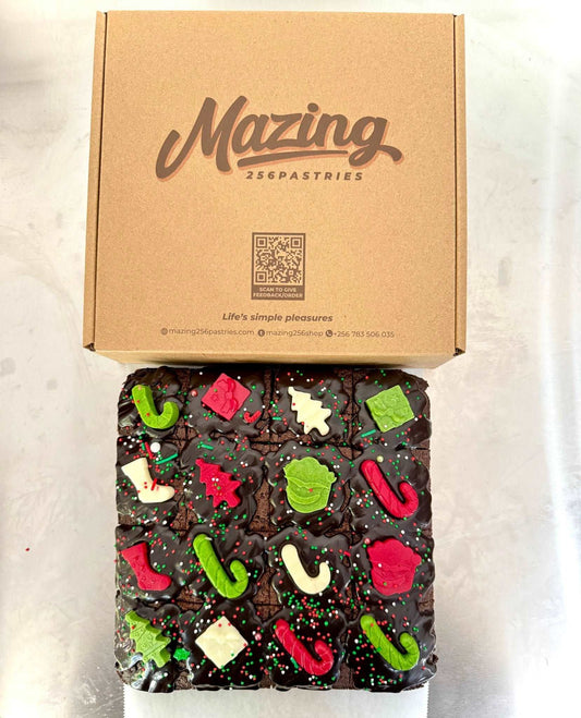 Xmas Icon Slab - Mazing256Pastries