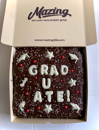 Graduation brownies