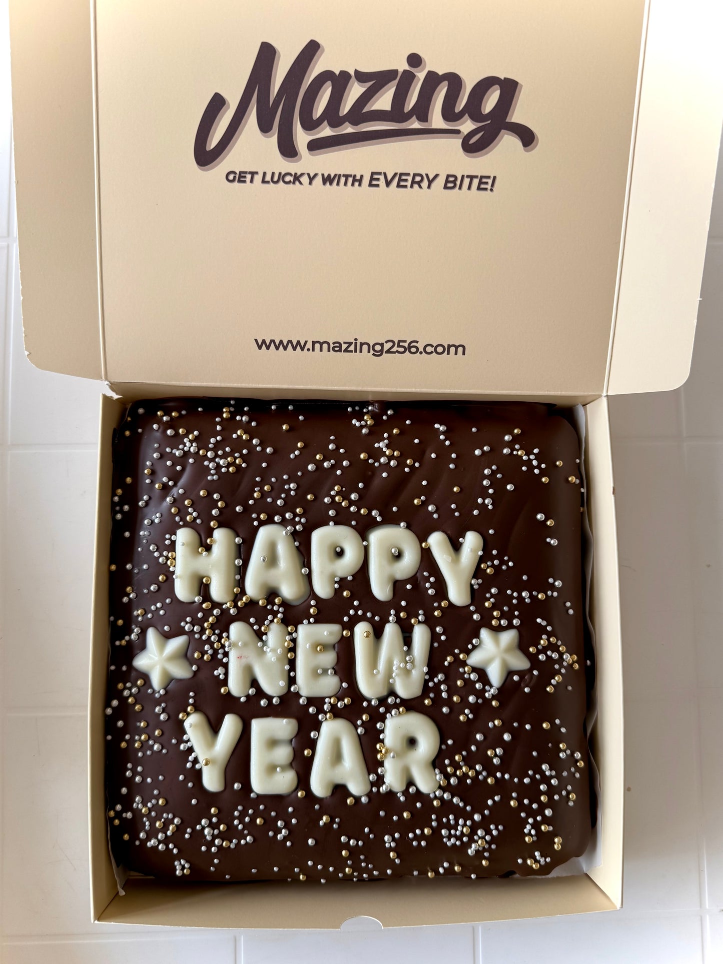 New Year Brownies