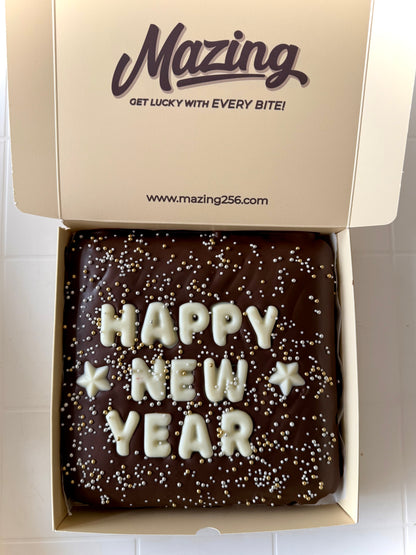New Year Brownies