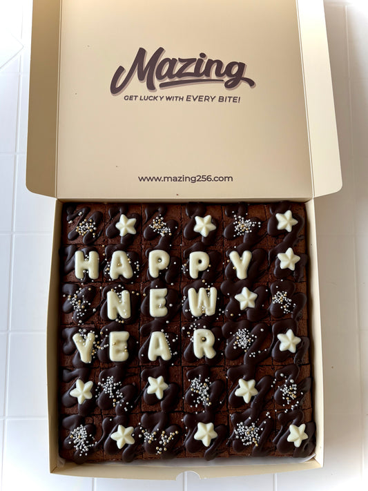 New Year Brownies