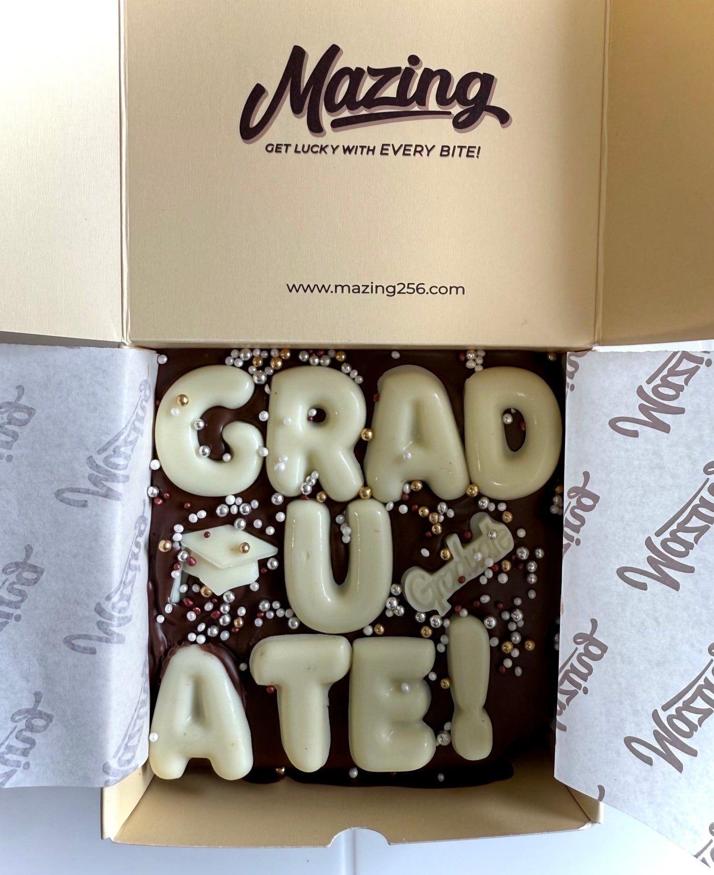 Graduation brownies