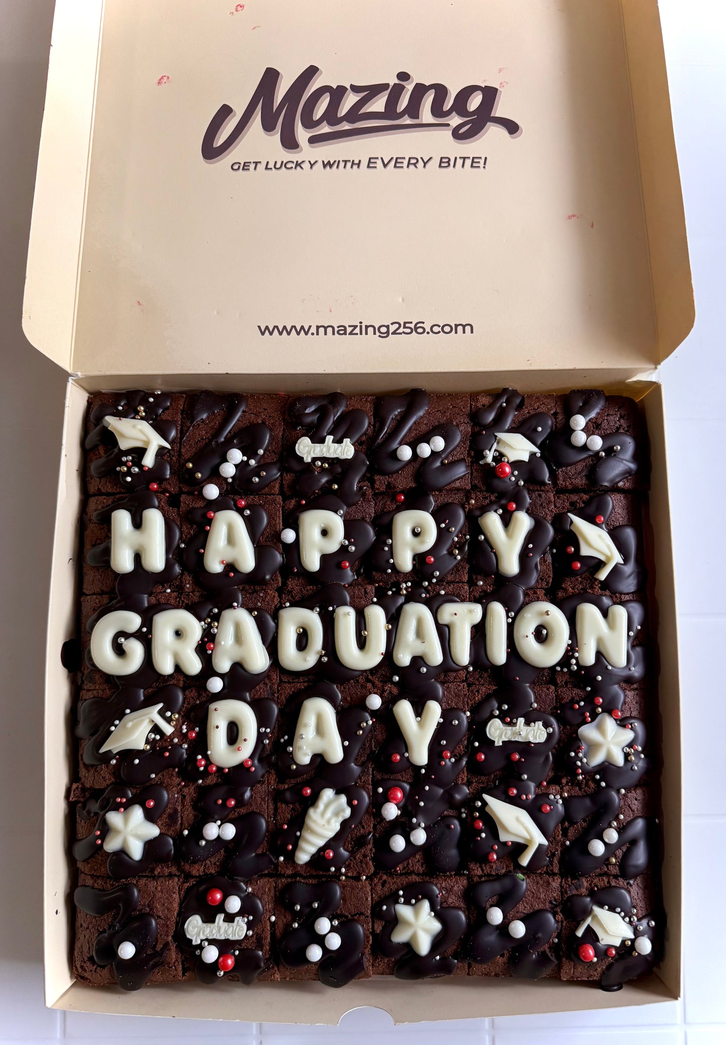 Graduation brownies