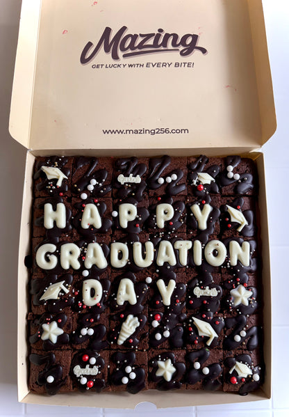Graduation brownies