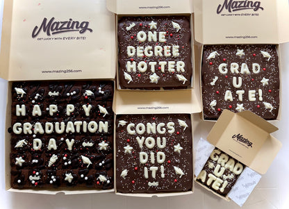 Graduation brownies