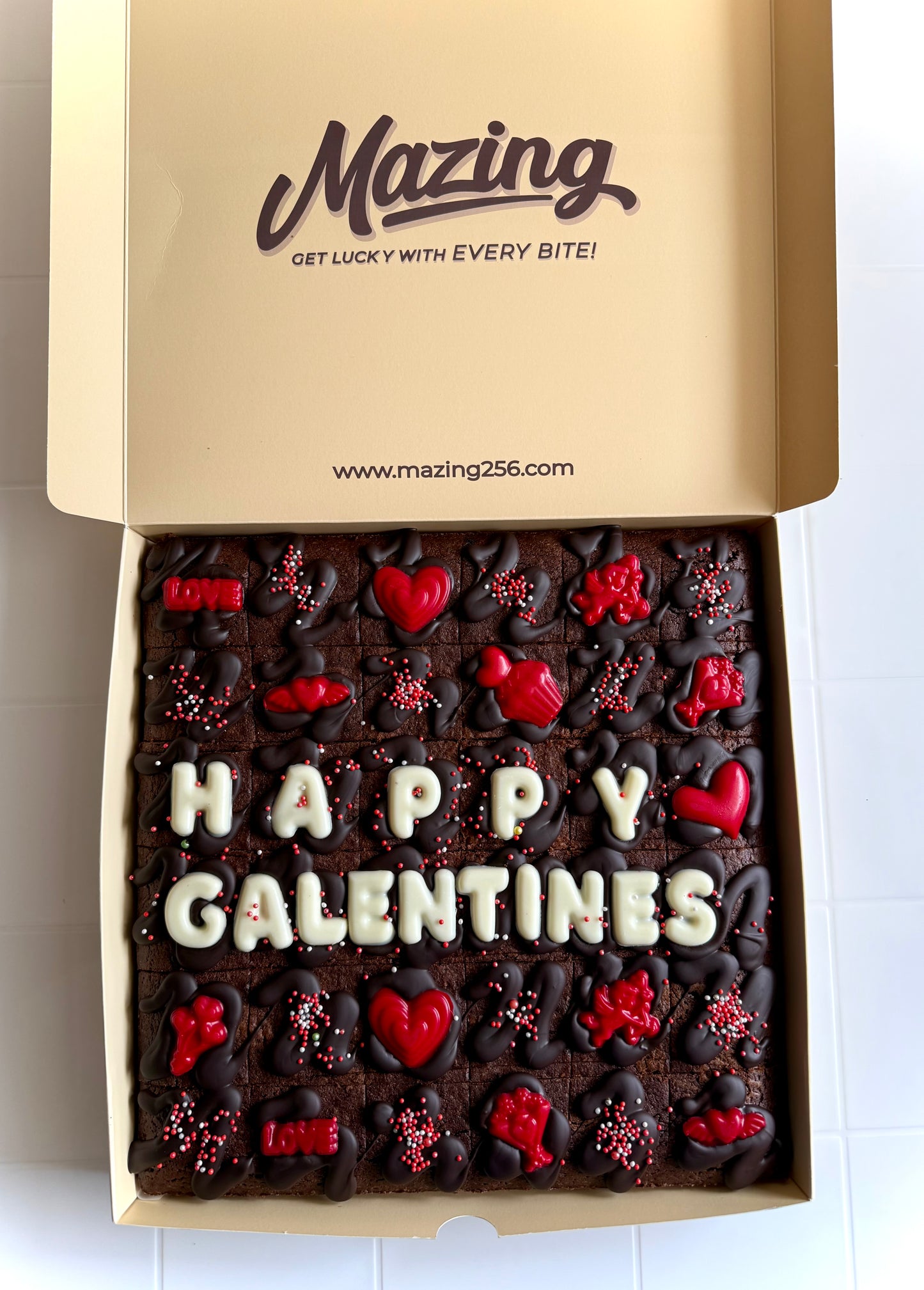 Valentines Brownies