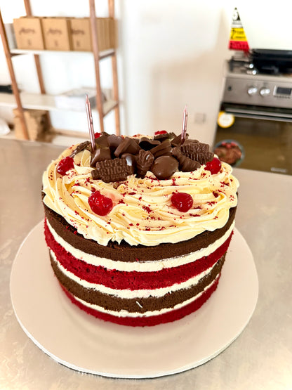 Chocolate & Red velvet Nakes Clasic