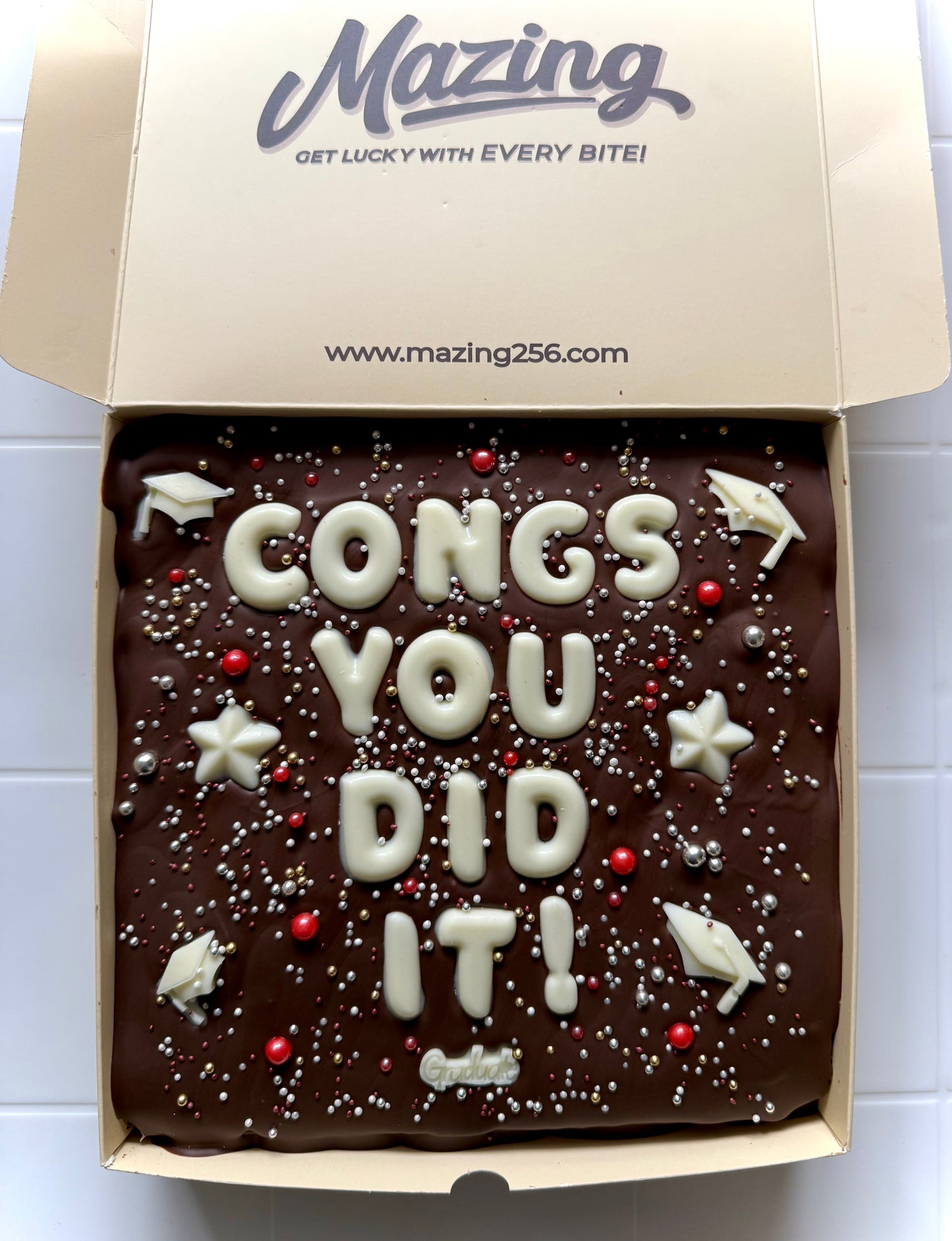 Graduation brownies