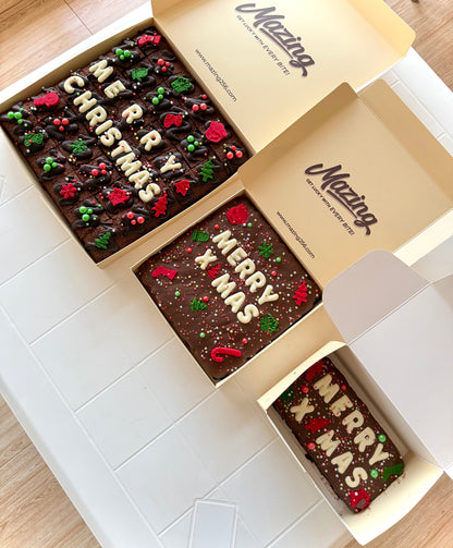 Christmas brownies