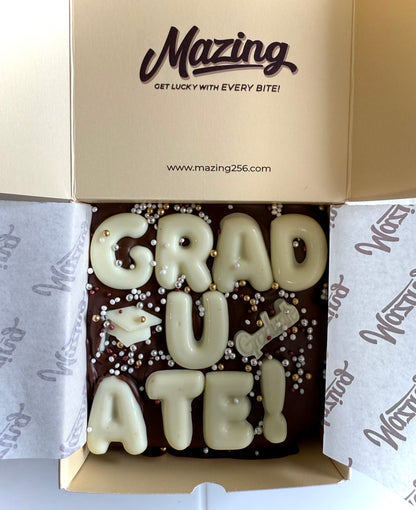 Graduation brownies